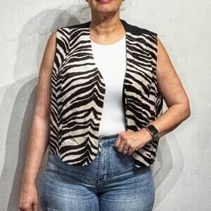 Sostanza Cow Vintage Vest Sz 2X